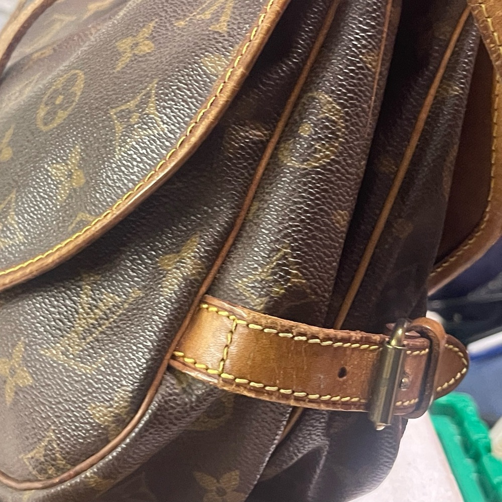 Louis Vuitton Brown Monogram Crossbody Bag - Picture 7 of 9